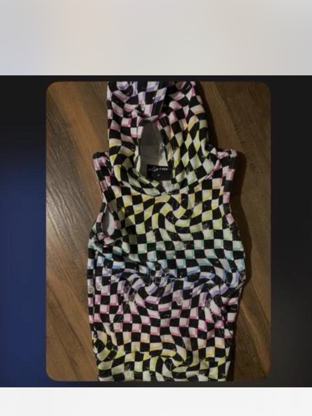Bamboo French terry tank 4t EUC